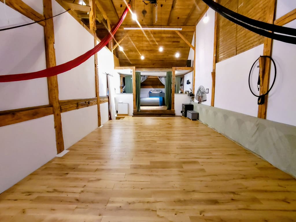 Grande salle de pratique au Cultivarium